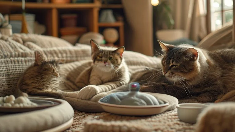 Como criar rotinas saudáveis para gatos idosos em casa