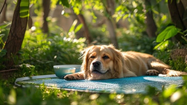 Tapetes refrescantes para cães: conforto e alívio no verão quente