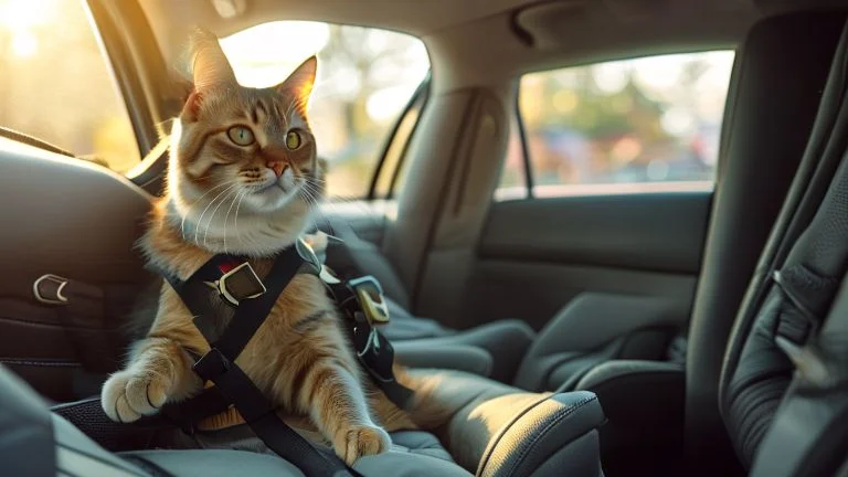 Cintos de segurança para gatos: guia prático para viagens seguras