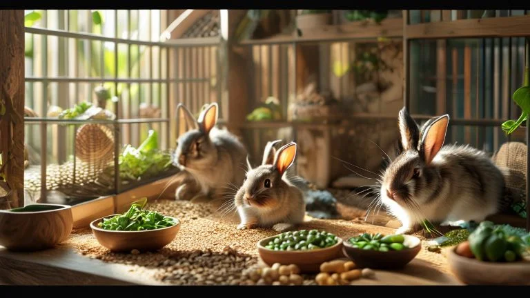 Cuidados práticos para adaptar coelhos e pequenos roedores em casa