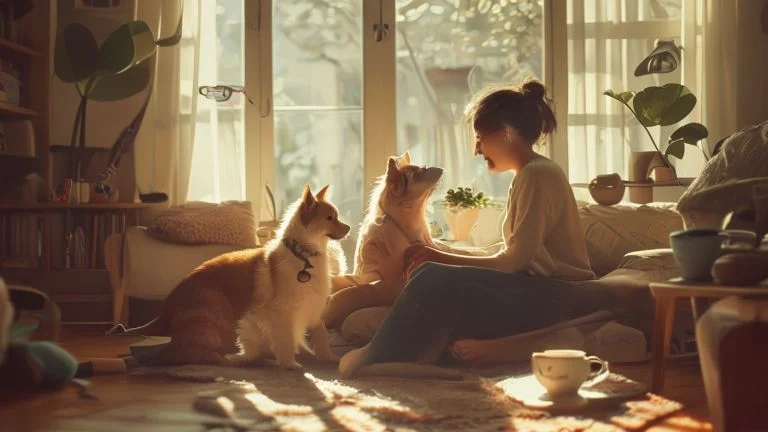 Como a companhia dos pets transforma a saúde mental no dia a dia