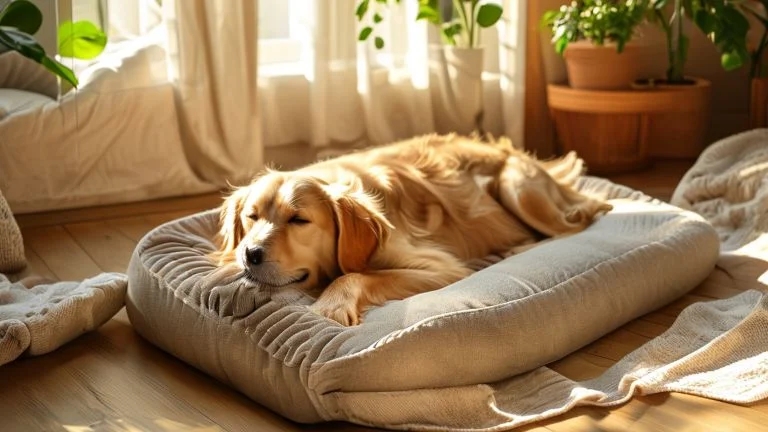 Dicas essenciais para escolher caminhas ergonômicas para cães idosos