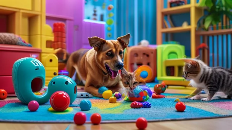 Brinquedos interativos para estimular a inteligência do seu pet