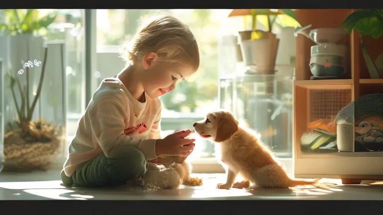 Como escolher o pet ideal para crianças com alergias