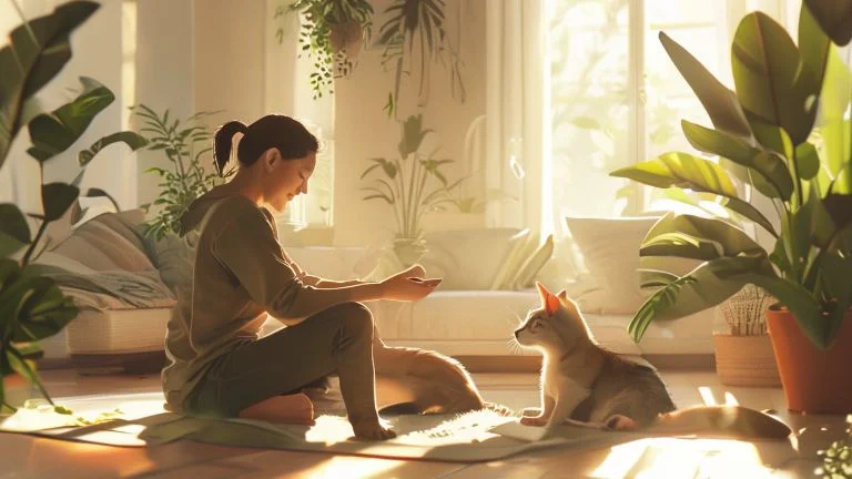 Como Pets e Mindfulness Transformam Seu Bem-Estar Diário