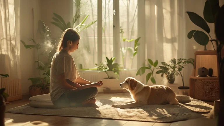 Como Integrar Meditação e Cuidados com Pets para Mais Bem-Estar