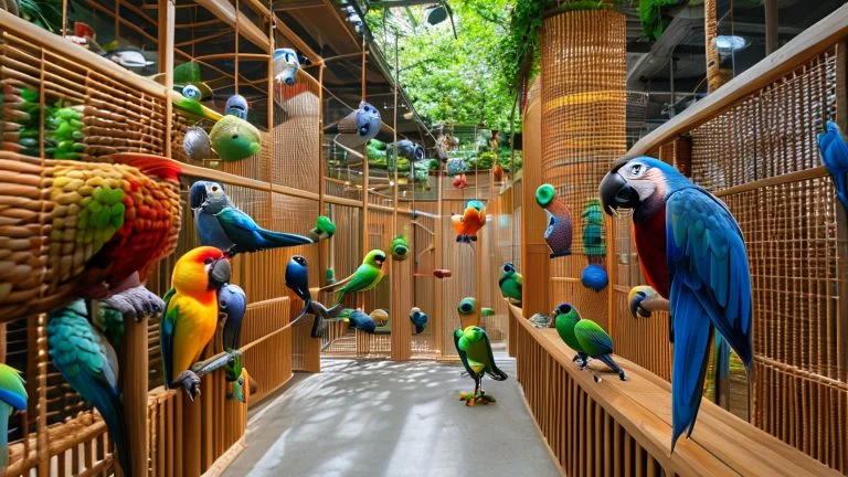 Como Escolher Brinquedos Seguros e Divertidos para Suas Aves